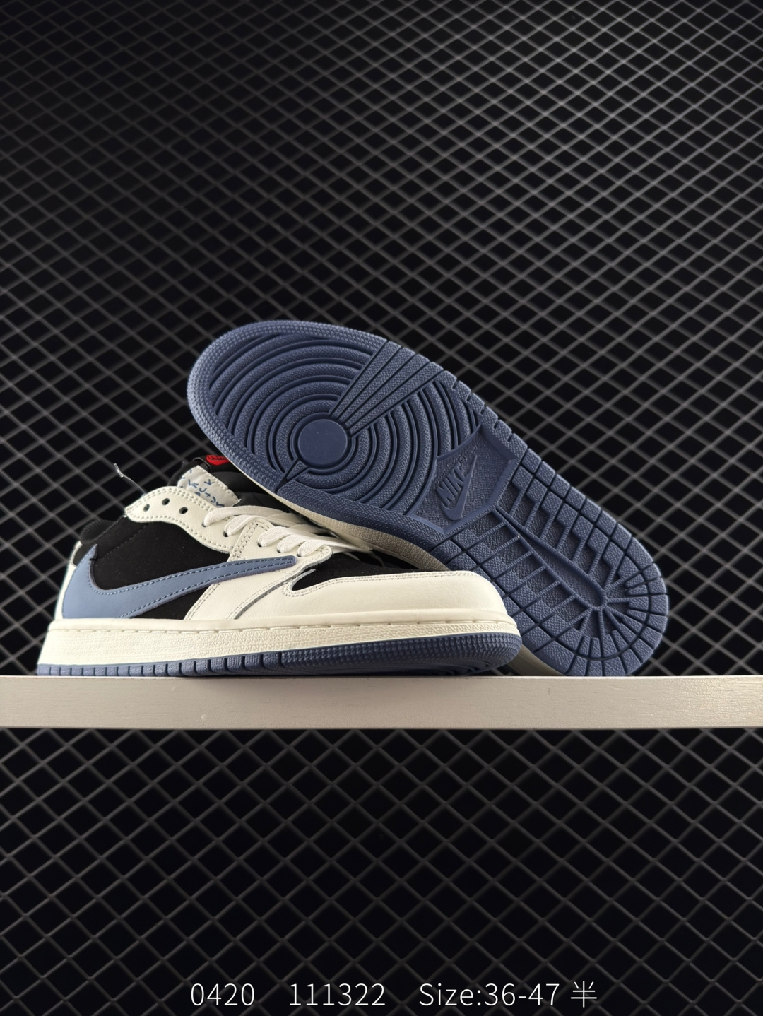 Travis Scott x Air Jordan 1 ” Reverse Mocha “